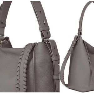 AllSaints Kita leather shoulder/crossbody bag